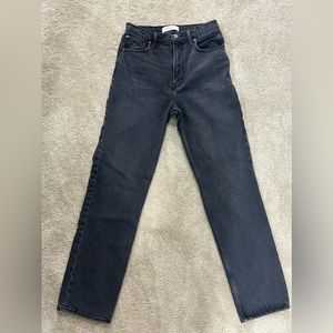 Abercrombie & Fitch Ultra High Rise 90s Straight Jean. Worn twice.